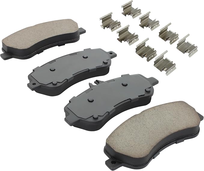 Premium Semi-Metallic Front Brake Pads Replacement - Image 2