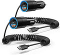USB C Car Charger Fast Charge, Car Adapter Compatible by Ancekoy
