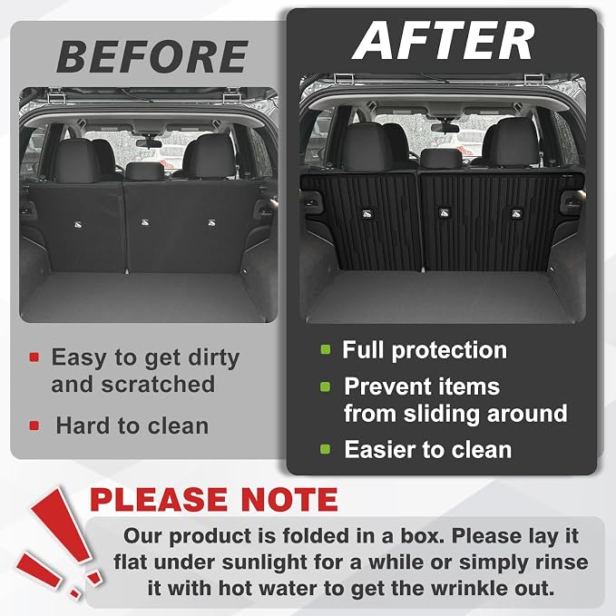 TripleAliners Backrest Mats All Weather Liners Compatible - Image 7