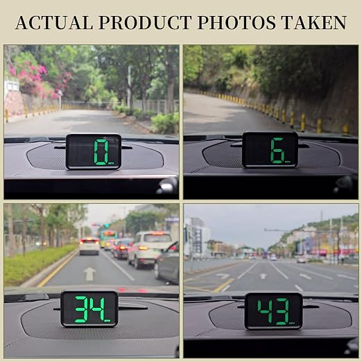 GPS Digital Speed Meter with MPH, Car Head Up Display - Image 5
