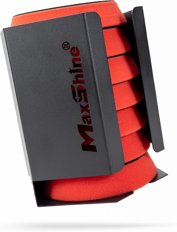 Maxshine 5" Universal Foam Pads Mini Holder – Wall-Mounted Organizer by Maxshine