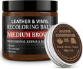 Leather Color Restorer, Leather Recoloring Balm, Scratch Remover, Leather Dye by Laxmorph
