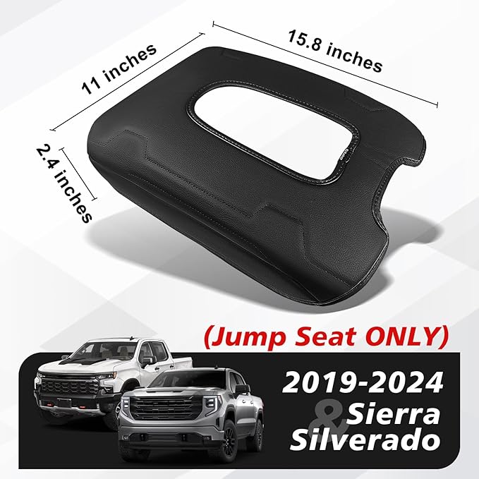 Muslogy Center Console Armrest Cover Compatible - Image 3