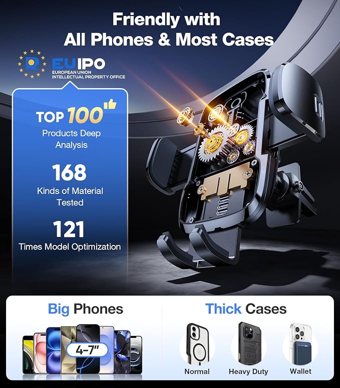TORRAS 2025【Strongest Suction & Military-Grade】 Phone Holders - Image 4