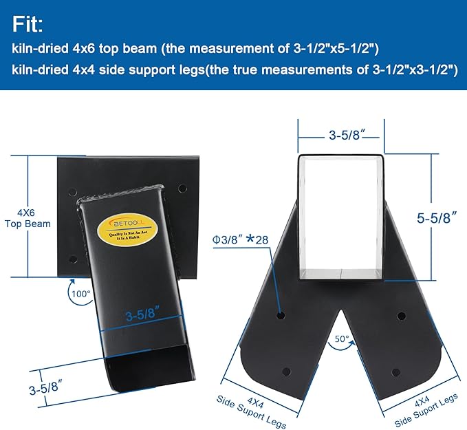 BETOOL Swing Set Brackets - Image 2