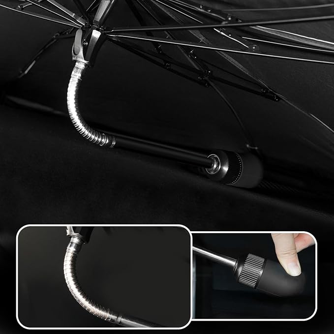 Umbrella Sunshade for Chevy Traverse Accessories 2024 2025, Foldable Windshield - Image 5
