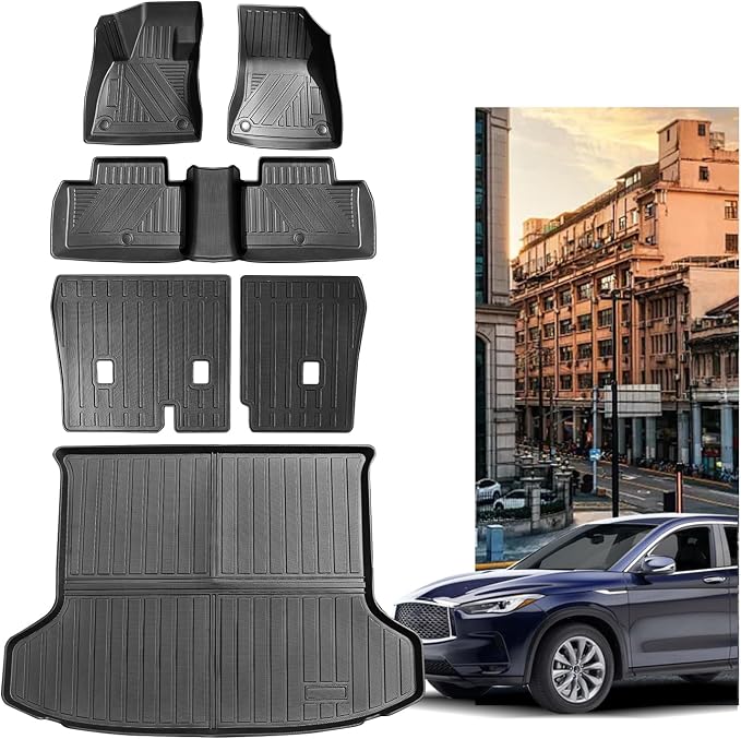 Car Mats Floor Mats Cargo Mats Backrest Mats Fit by Antsvnn