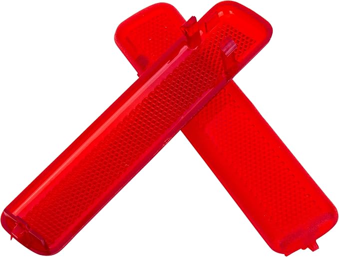 Rear Left Driver and Right Passenger Side Door Red Reflector Panel.Fit - Image 4