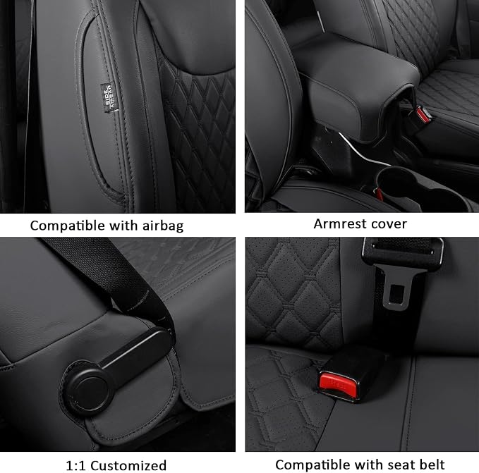GIANT PANDA Customized Full Set Car Seat Covers - Image 5