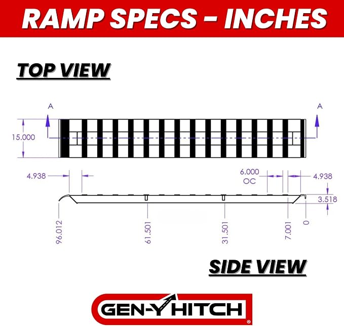 GEN-Y Hitch Heavy Duty Aluminum Loading Ramps - Image 8