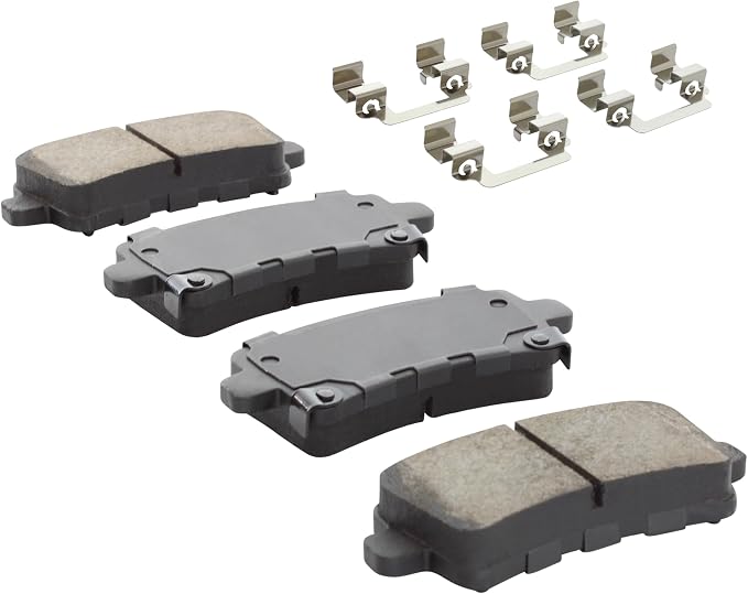 Premium Ceramic Rear Brake Pads Compatible - Image 2