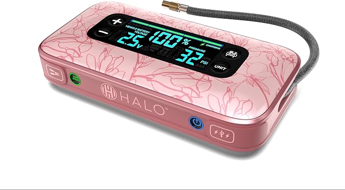 HALO Bolt Ultimate 3 Portable Car Battery Jump Starter | 130 PSI Air Compressor - Image 2