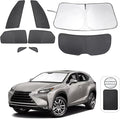 TINGLU Window Shades for Lexus NX300h/NX300/NX200t 2015-2021 Accessories Car by TINGLU