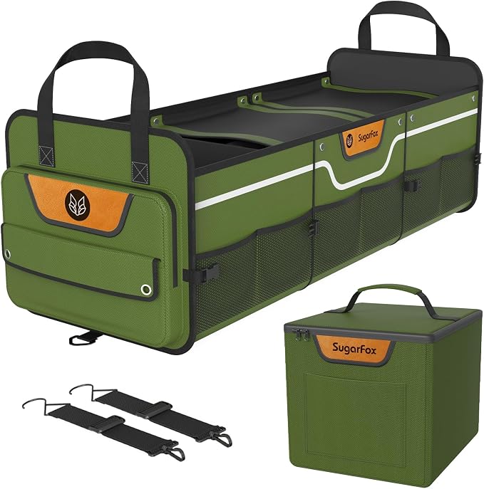 Trunk Organizer, Heavy-Duty Storage by SugarFox