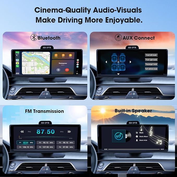 9.26" Wireless CarPlay & Android Auto Screen - Image 3