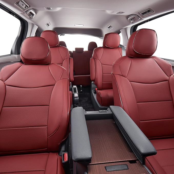EKR Sienna Seat Covers for 2011-2020 Toyota Sienna XLE, Limited Premium - Image 4