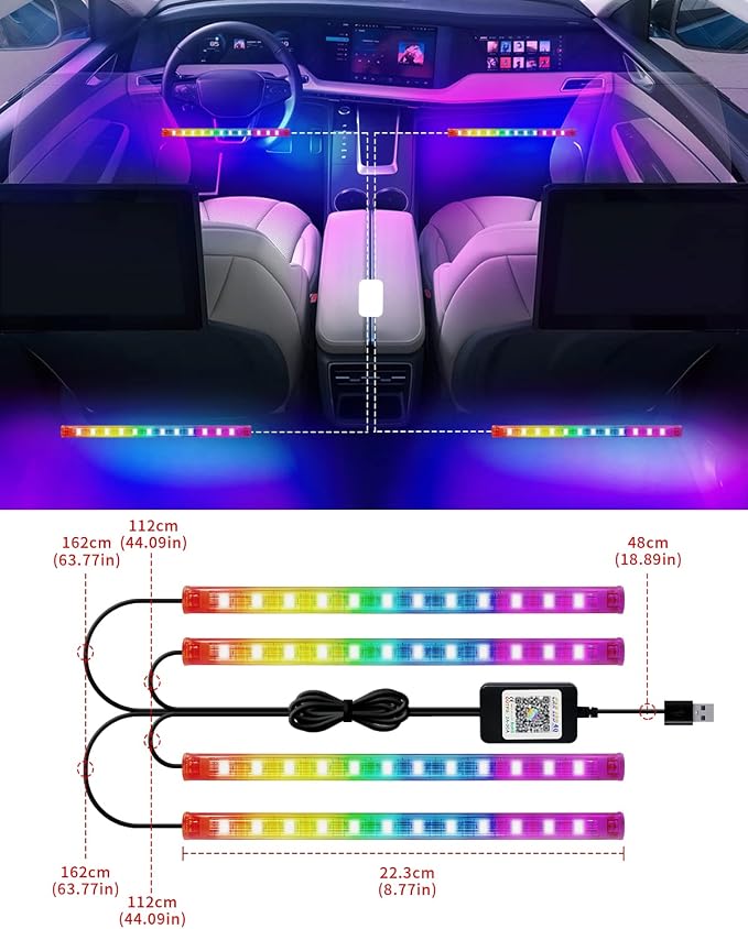 YM E-Bright RGB LED Strip Lights - Image 5