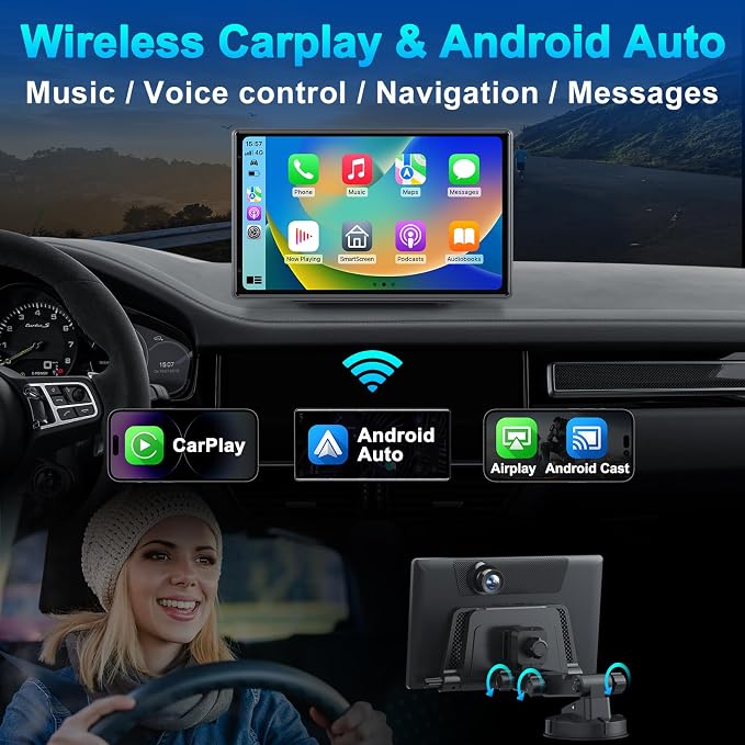 Wireless Portable Carplay Screen - Image 2