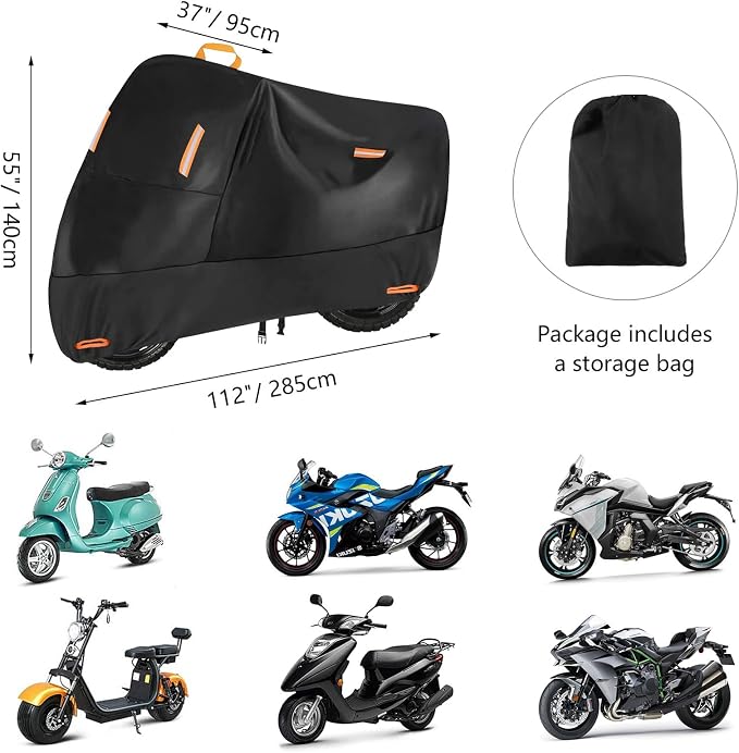 Motorcycle Cover Waterproof Outdoor - Image 7