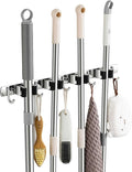 Broom Holder Wall Mount, Stainless Steel Broom Hanger Wall Mount, Heavy Duty by Unknown
