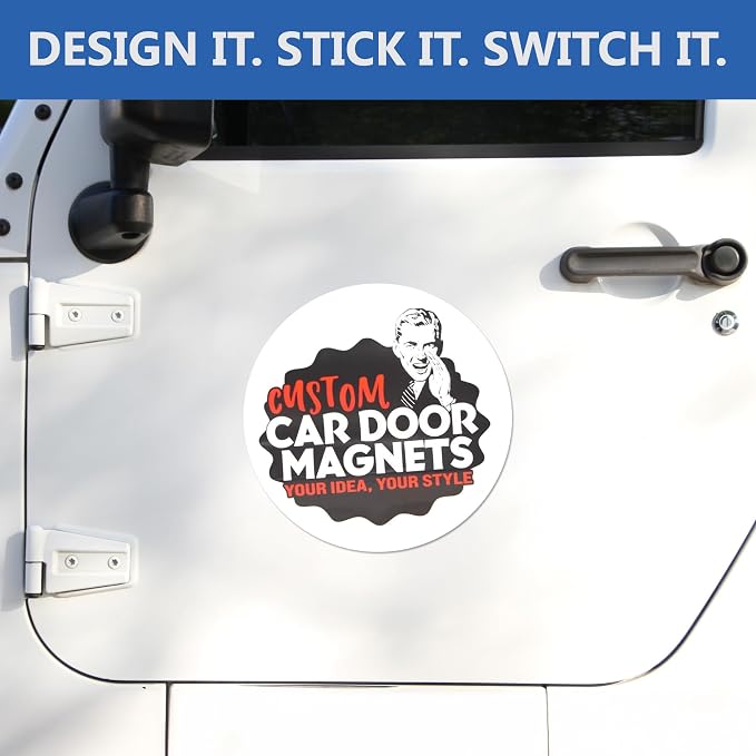 Custom Car Magnet Signs for Businesses 2 pk - Image 2