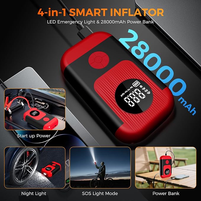 Tire Inflator Portable Air Compressor - Image 6