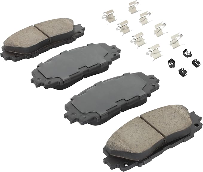 Premium Ceramic Front Brake Pads Compatible - Image 2