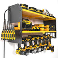 YYR Power Tool Organizer with Charging Station Wall Mount, Cordless Drill and by YYR