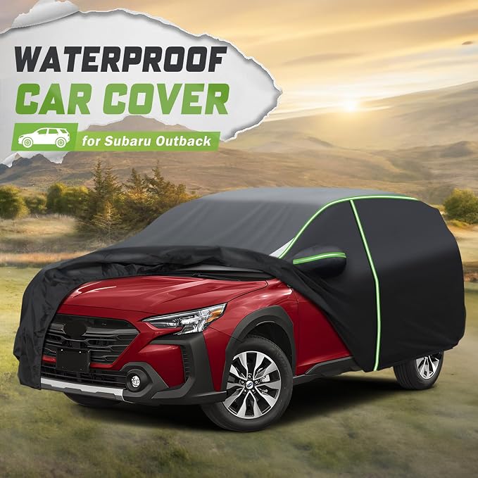 Mixsuper Liner Car Cover for Subaru Outback 2003-2026, 7 Layers Waterproof Car - Image 2