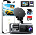 3 Channel WiFi Dash Cam Front and Rear Inside by galphi