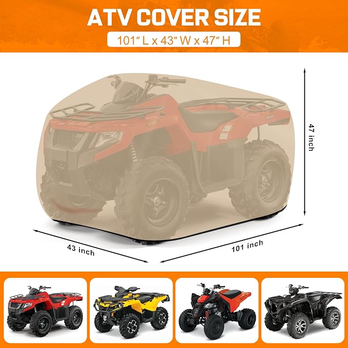 Comnova ATV Cover for 4 Wheelers - Image 3