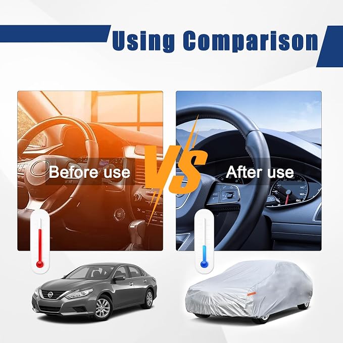 Kayme 6 Layers Car Cover Custom Fit - Image 4