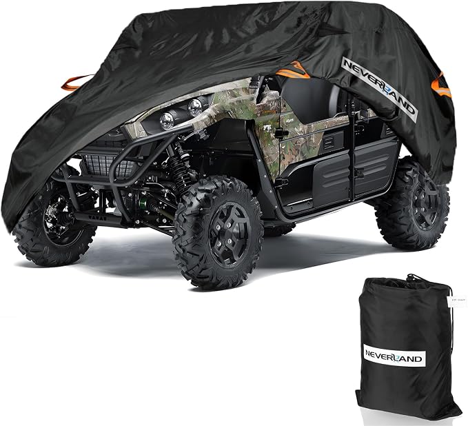 NEVERLAND UTV Cover Heavy Duty Ranger Cover Waterproof 2-3 Seater/4-6 Seater by Professionalcoversellers