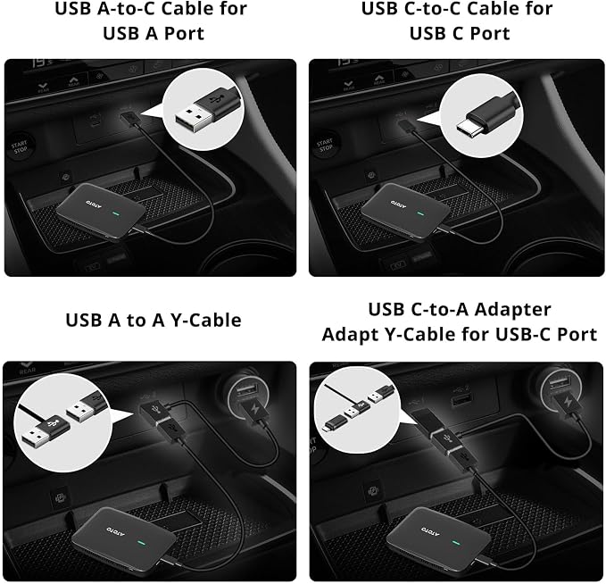 Portable AI Box CarPlay -2025 Upgrade Wireless CarPlay Adapter Compatible - Image 7