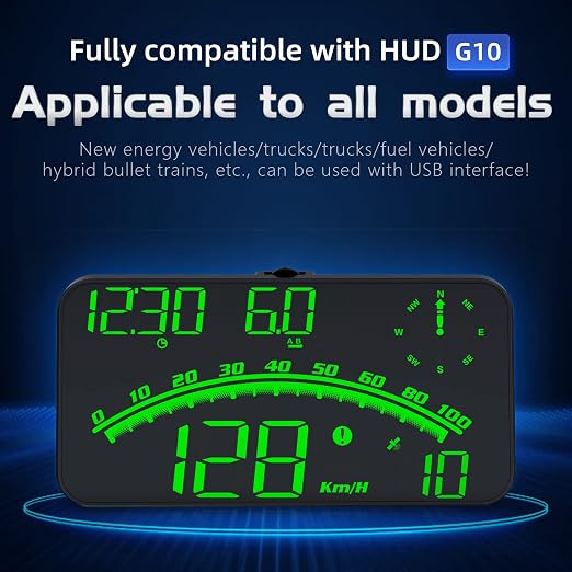 Heads up Display for Cars Speedometer for Car, HUD Digital Speedometer for Car - Image 2