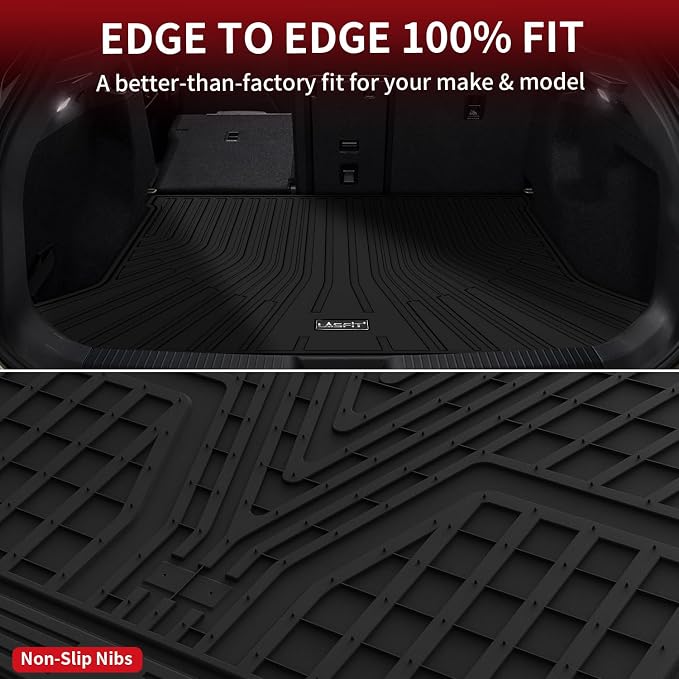 LASFIT Floor Mats & Cargo Mats for Volkswagen ID.4 2025 2024 2023 2022 2021 - Image 9