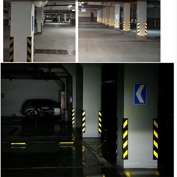 Garage Wall Guards Edge Rubber Protector Wall Corner Bumper Guards - Image 4