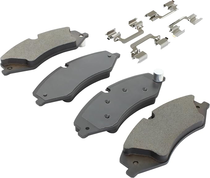 Premium Semi-Metallic Front Brake Pads Compatible - Image 2