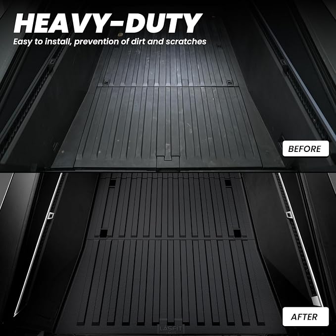 LASFIT Truck Bed Mat for Tesla Cybertruck 2024 2025 2023 6FT Bed Liner Car - Image 5