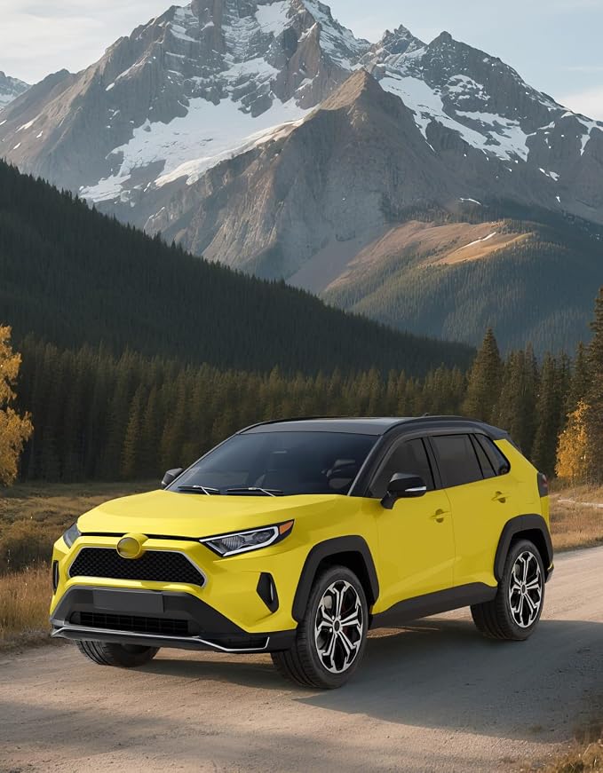 Tape-On Window Rain Guards Fit for Toyota RAV4 2019-2025 Extra Durable Window - Image 2