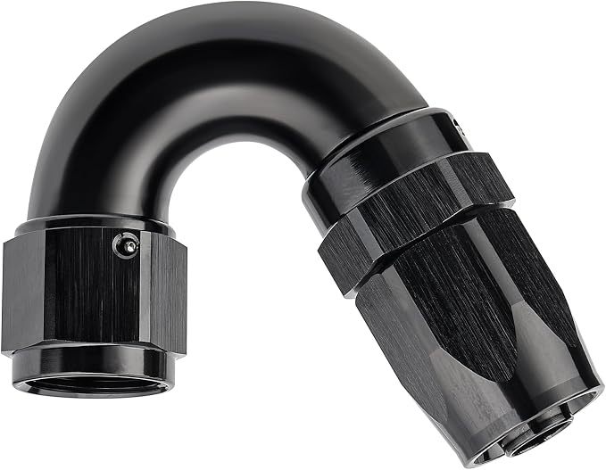EVIL ENERGY 8AN 150 Degree One Piece Full Flow Hose End Fitting Swivel by EVILENERGY