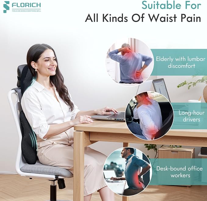 FLORICH Lumbar Support Pillow and Neck Headrest Pillow - Image 5
