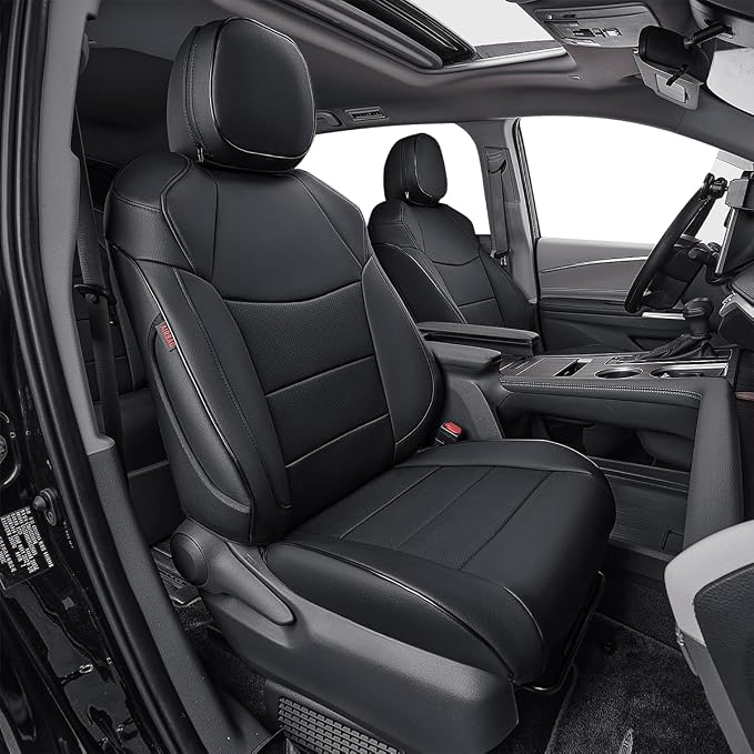 EKR Sienna Seat Covers for 2021 2022 2023 2024 2025 Toyota Sienna LE, 8 Seats by EKR