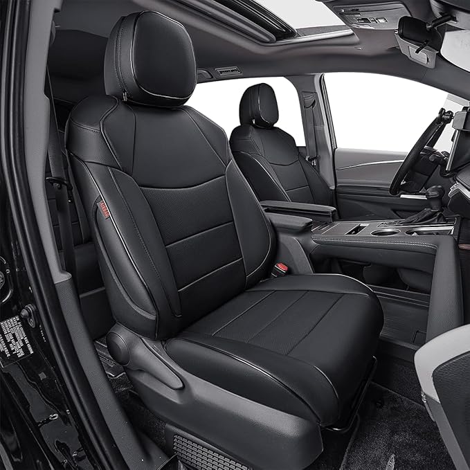 EKR Sienna Seat Covers for Toyota Sienna LE, XLE Plus 8-Passenger Seating 2021 by EKR