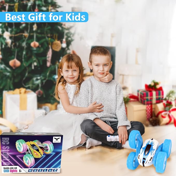 FREE TO FLY Remote Control Car For Boys: Kids RC Stunt Cars Toy - Image 8