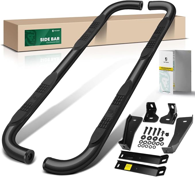 YHTAUTO 3 Inch Running Boards Side Steps Compatible by YHTAUTO