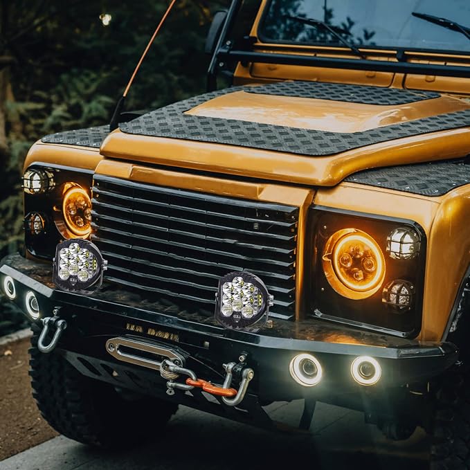 LIGBT 2PCS 7 Inch Round LED Offroad Light - Image 2