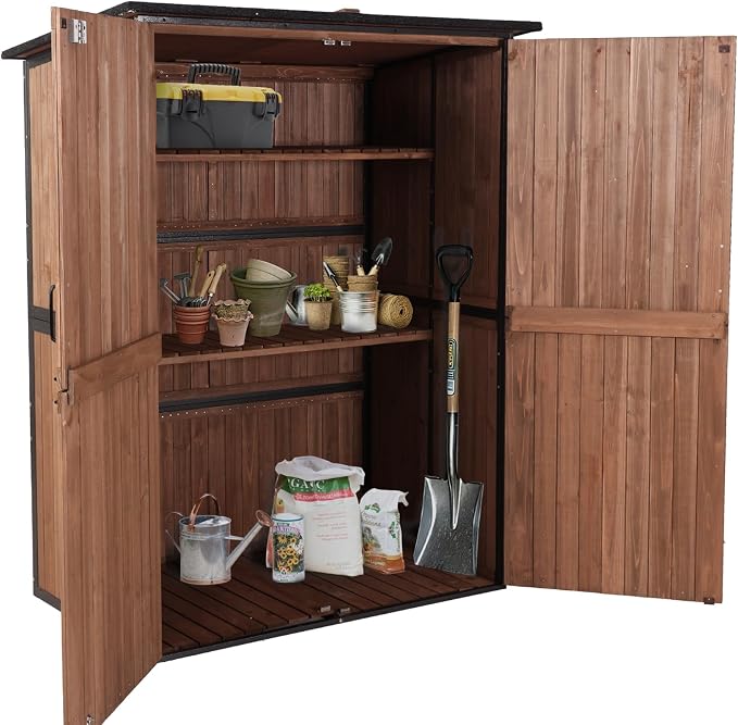 Outdoor Storage Shed Large Cabinet - Image 7