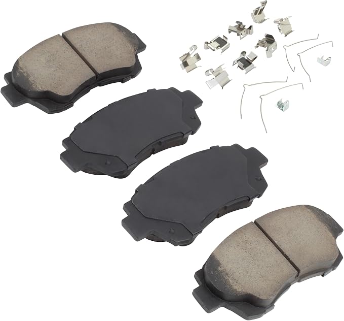 Premium Ceramic Front Brake Pads Compatible - Image 2