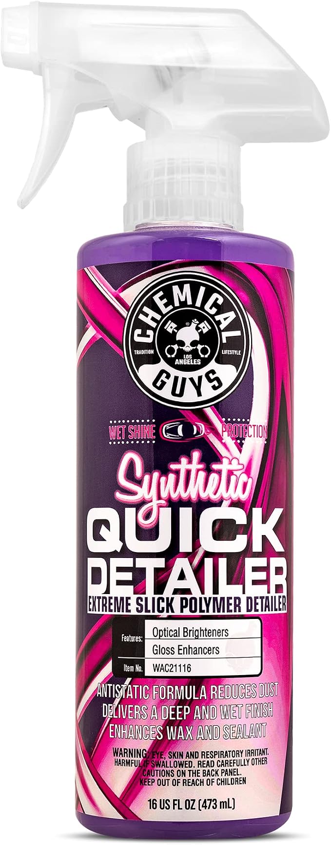 Chemical Guys WAC21116 Synthetic Quick Detailer, Safe by ChemicalGuys